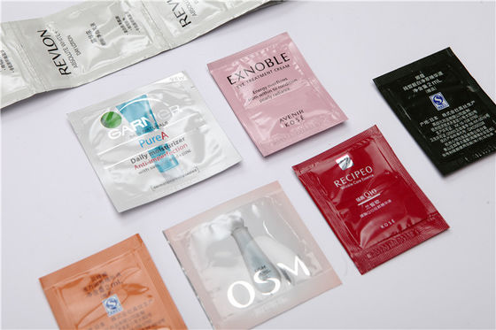 Kozmetik Ürünler İçin Küçük Plastik Şampuan ve Saç Kremi Poşetleri