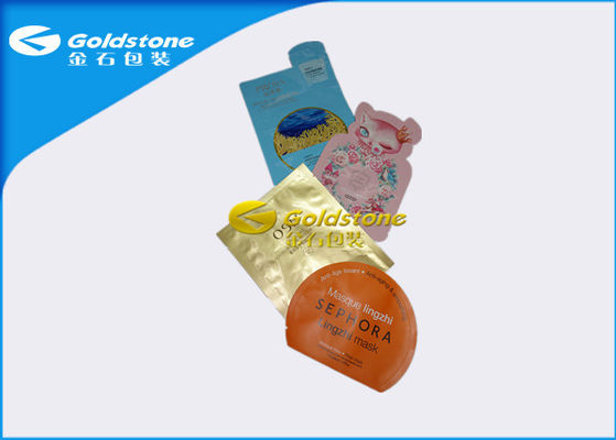 Easy Peel Off Yüz Maskesi Ambalaj Çantası Alüminyum Malzeme Üç / Dört Katmanlı