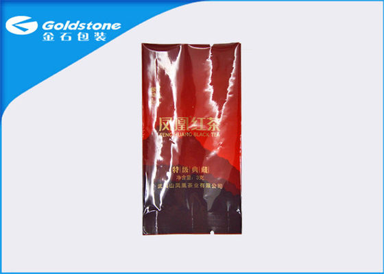 Kolay Kesmek için Incision Alüminyum Folyo Siyah Çay Poşeti Poşet 3 Gram Veya 6 Gram
